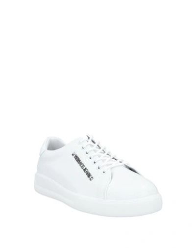 Shop Versace Jeans Sneakers In White