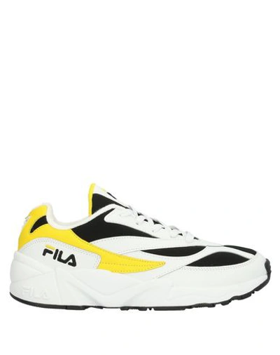 Shop Fila Man Sneakers White Size 10 Textile Fibers