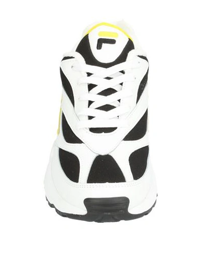 Shop Fila Man Sneakers White Size 10 Textile Fibers