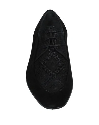 Shop Giovanni Conti Laced Shoes In Black