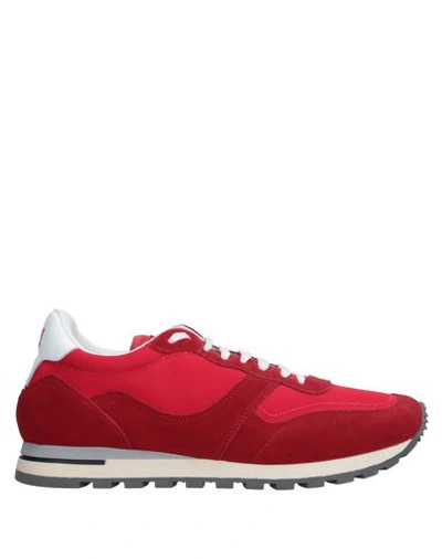 Shop Eleventy Sneakers In Red