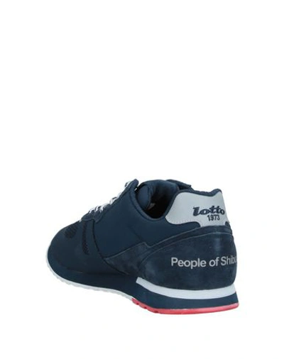 Shop Lotto Sneakers In Dark Blue