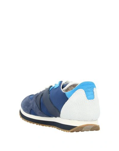 Shop Alberto Guardiani Sneakers In Dark Blue