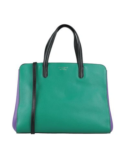Shop Cruciani Handbag In Green