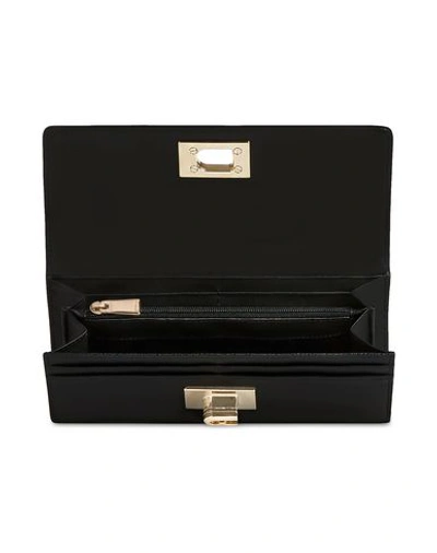 Furla 1927 Grained-effect Wallet In Black