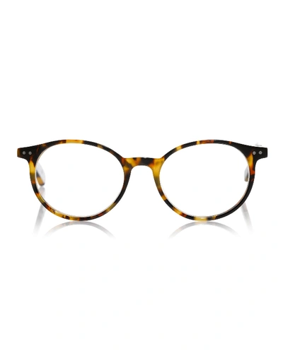 Shop Eyebobs Case Closed Plaid Acetate Reading Glasses In Tortoise