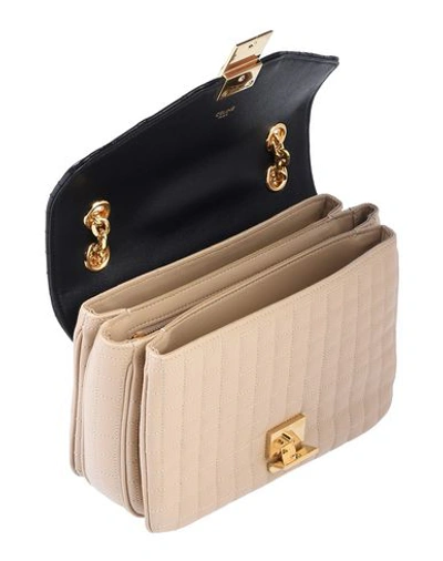 Shop Celine Handbags In Ivory