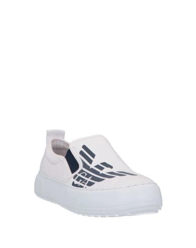 Shop Ea7 Sneakers In White