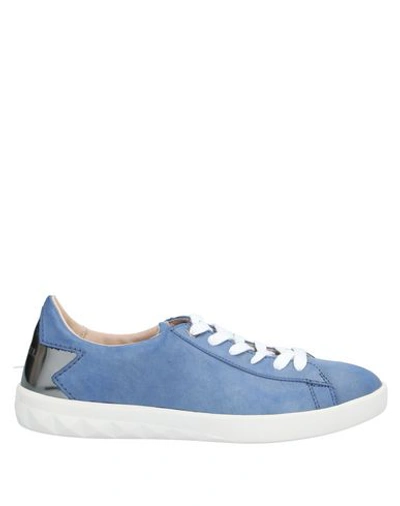 Shop Diesel Sneakers In Pastel Blue