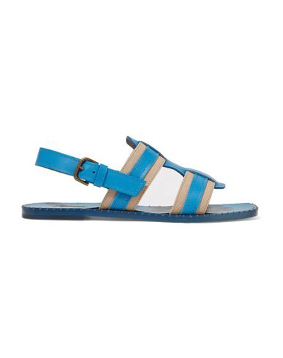 Shop Tomas Maier Sandals In Azure