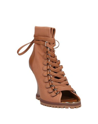 Shop Chloé Ankle Boot In Brown