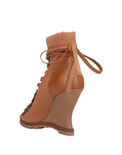 Shop Chloé Ankle Boot In Brown