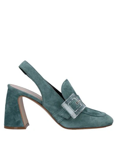 Shop Premiata Pumps In Green