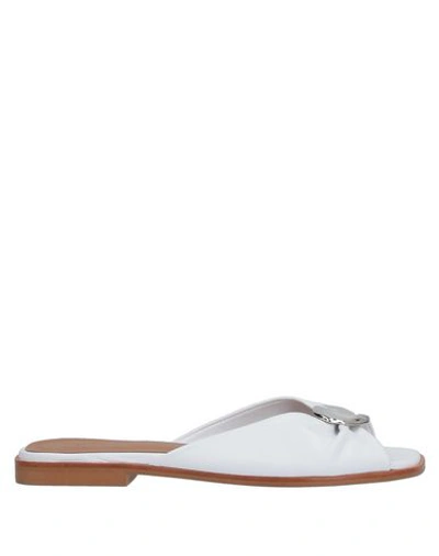 Shop Flattered Sandals In White