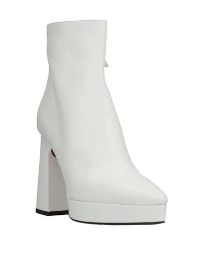 Shop Proenza Schouler Ankle Boot In Ivory
