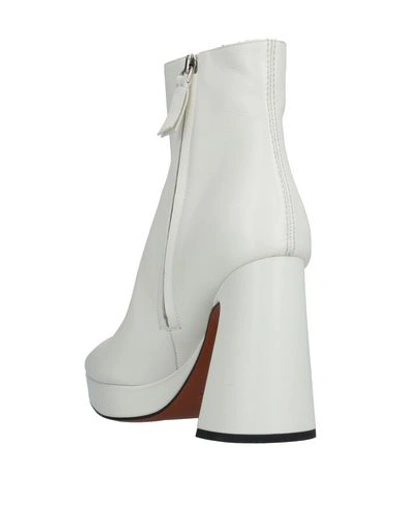 Shop Proenza Schouler Ankle Boot In Ivory