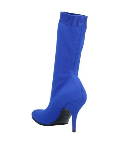 Shop Balenciaga Ankle Boots In Blue