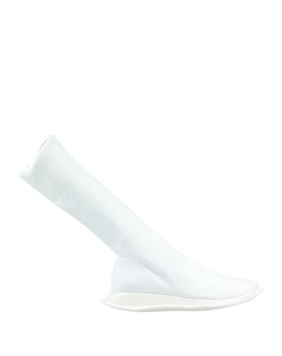 Shop Rick Owens Drkshdw Boots In White