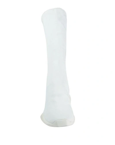 Shop Rick Owens Drkshdw Boots In White