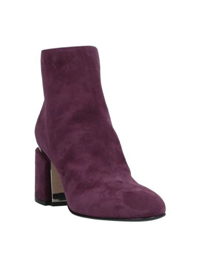 Le Silla Ankle Boot In Mauve