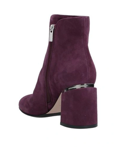 Le Silla Ankle Boot In Mauve