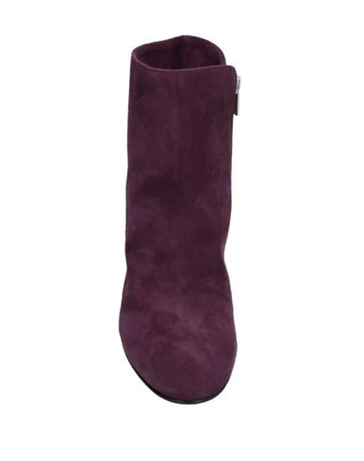 Le Silla Ankle Boot In Mauve