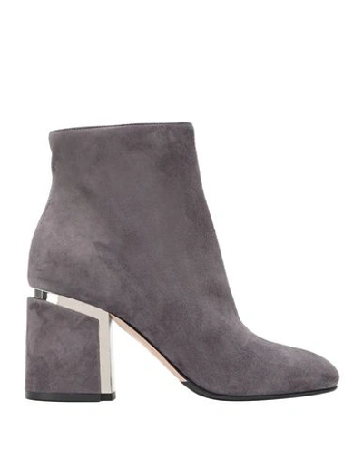 Le Silla Ankle Boot In Lead