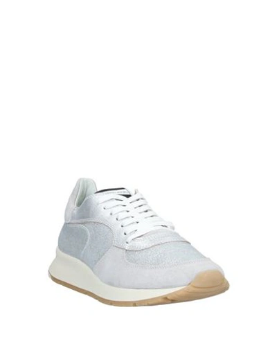 Philippe Model Sneakers In Silver