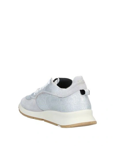 Philippe Model Sneakers In Silver