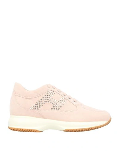 Shop Hogan Sneakers In Pink