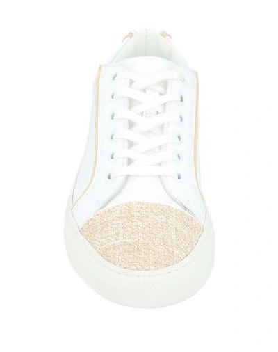 Shop Eleventy Sneakers In White