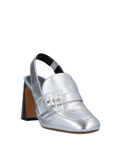 Shop Premiata Loafers In Silver