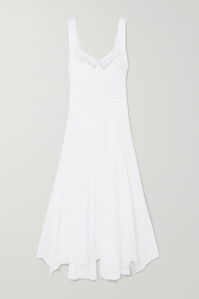white voile dress
