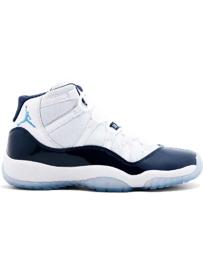 Shop Jordan Air  11 Retro Bg "win Like '82" Sneakers In White