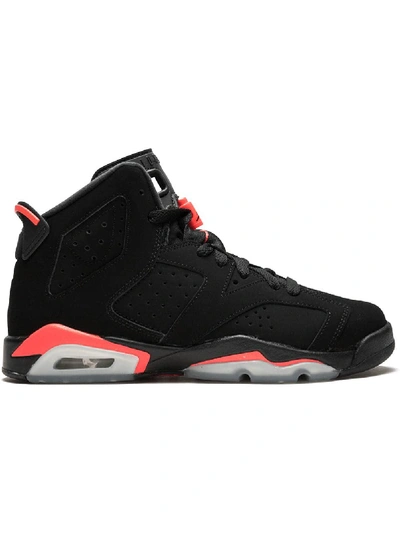 Shop Jordan Air  6 Retro Bg "infrared" Sneakers In Black