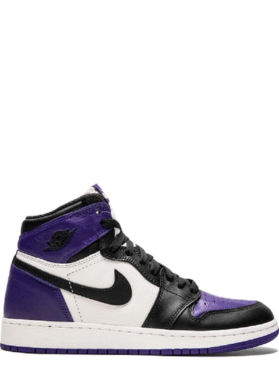 Shop Jordan Air  1 Retro Sneakers In Purple