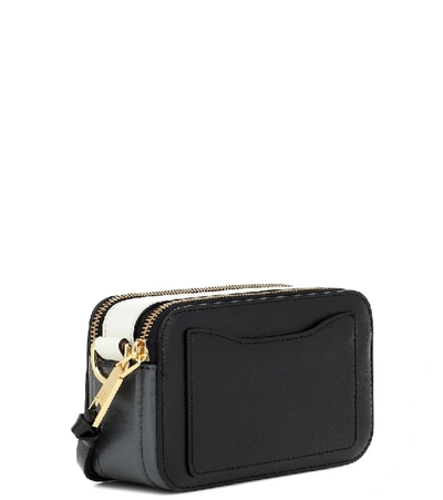 Shop Marc Jacobs The Snapshot Leather Camera Bag In New Black Multi