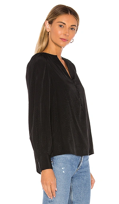 Shop 1.state Button Detail Blouse In Rich Black