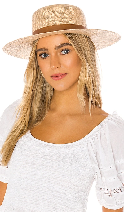 Shop Janessa Leone Kerry Hat In Natural