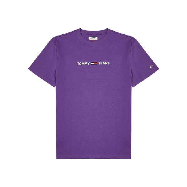 purple tommy hilfiger shirt