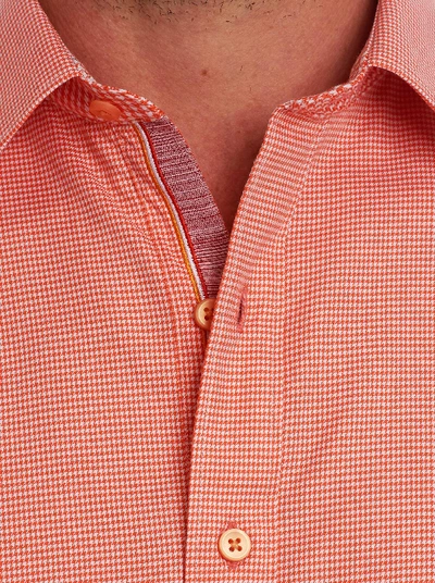 Shop Robert Graham Hearst Sport Shirt In Orange