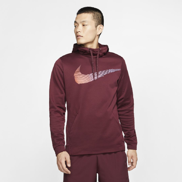 nike therma men's pullover training hoodie