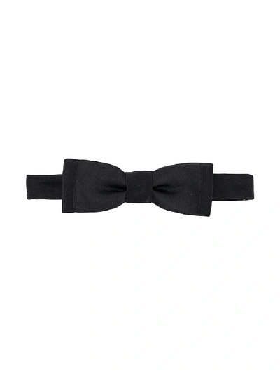 Shop Dsquared2 Twill Bow Tie In Black