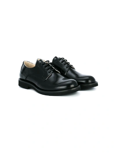 Shop Montelpare Tradition Derby Shoes In Black