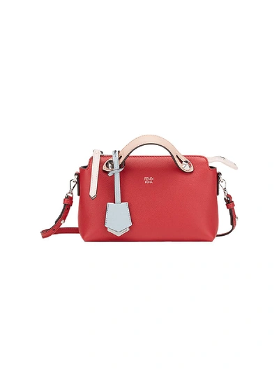 Shop Fendi Teen By The Way Tote Bag In Red