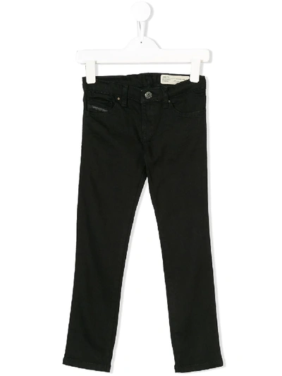 Shop Diesel Skinzee-low-j-n Jeans In Black