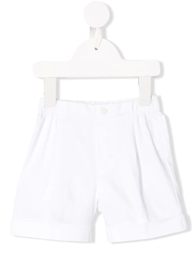 Shop Il Gufo Smart Shorts In White