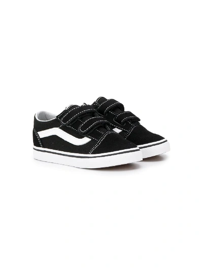 Shop Vans Old Skool V Sneakers In Black