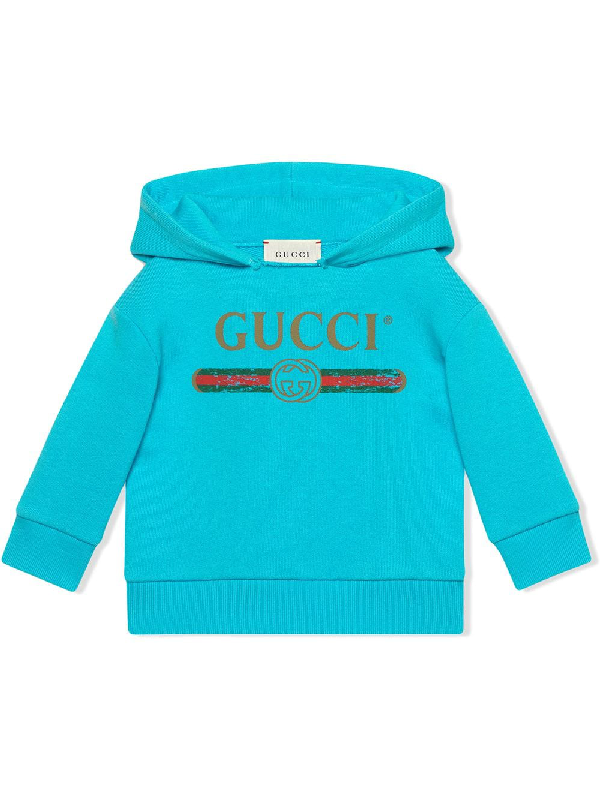 baby sweatshirt with gucci logo