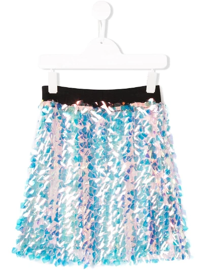Shop Andorine Sequin Skirt In Pink